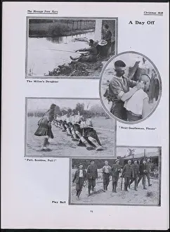 Shave: WW1 - The Message from Mars, four photographs