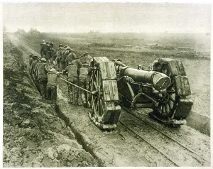 Manpower: WW1/MOVING A HEAVY GUN