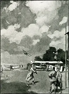 Invades: WW1 - News of an air raid, 1917