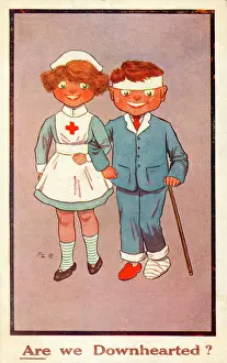 Cheesy: WW1 Nurse and Wounded Soldier