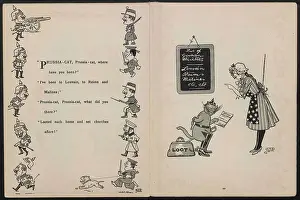Robert Opie Collection: WW1 - Nursery Rhymes for Fighting Times