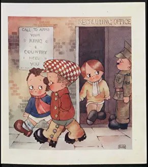 Khaki: WW1 - The Peek-A-Boos in Camp