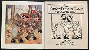 Byron: WW1 - The Peek-A-Boos in Camp - frontispiece, title page