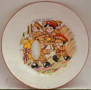 Chloe: WW1 - Plate - Join Today! by Chloe Preston