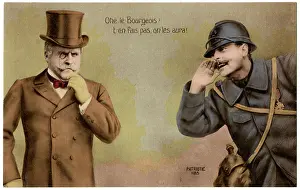 Advises: WW1 POSTCARD BOURGEOIS