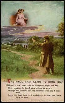 Thinks: WW1 POSTCARD TRAIL HOME