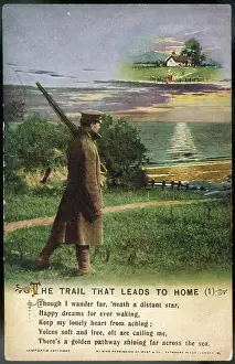 Thinks: WW1 POSTCARD TRAIL HOME