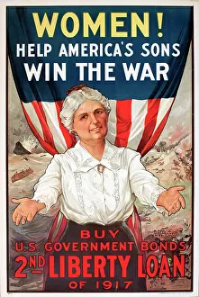 Fundraising: WW1 poster, 2nd Liberty Loan