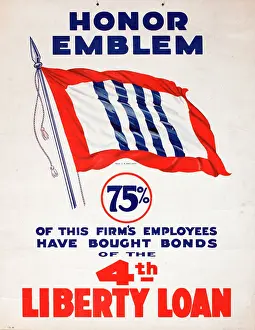 Fundraising: WW1 poster, 4th Liberty Loan