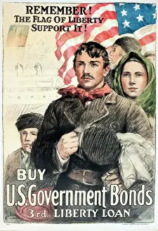 Fundraising: WW1 poster, Buy US Government Bonds