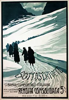 Fundraising: WW1 poster, Commercial Italian Bank war loan