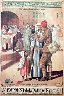 Fundraising: WW1 poster, French war loan issue, Algerian Company