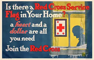 Emotional: WW1 poster, Join the Red Cross