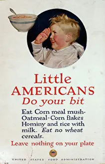 Onslow Auctions Limited: WW1 poster, Little Americans do your bit