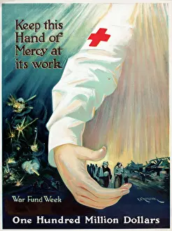 Fundraising: WW1 poster, Red Cross