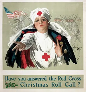 Fundraising: WW1 poster, Red Cross