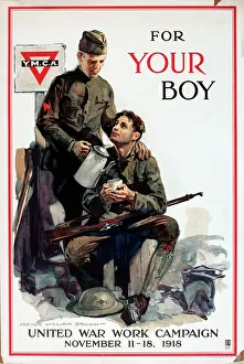 Charities: WW1 poster, YMCA