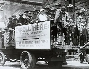 Recruiters: WW1 Recruiting Truck