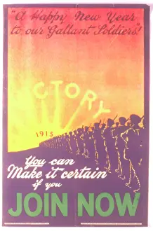 Persuasion: WW1 - recruitment poster - Join Now