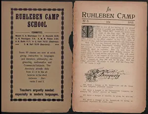 Subjects: WW1 - In Ruhleben Camp - magazine front pages