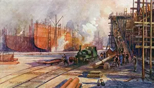 Rapidly: WW1 SHIPBUILDING YARD