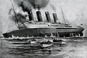 Sinks: WW1 - Sinking of Lusitania, May 7th, 1915