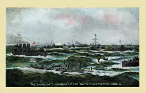 Nubian: WW1 - The Sinking of U-boat U8 off Dover