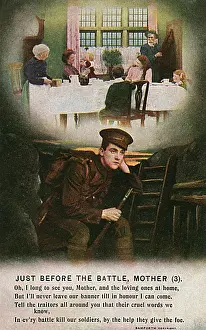 Absence: WW1 SOLDIER SONG CARD