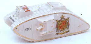 Creme: WW1 - tank ornament