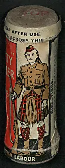 Blighty: WW1 - tin of Blighty button polish
