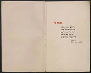 Tommys: WW1 - Tommy's ABC - epigraph