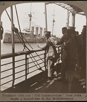 Troopship: WW1 TROOPSHIP IN MED