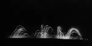 Thiepval: WW1 - Verey light fired from trenches in Thiepval
