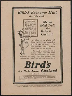 Custard: WW1 - The War-Worker, June 1917, back cover
