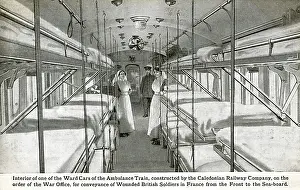 Bunks: WW1 - A ward car of an Ambulance Train