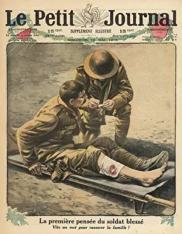 Dictate: WW1/WOUNDED/MESSAGE