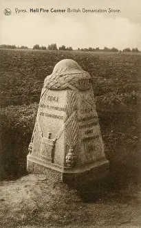Hellfire: WW1 - Ypres - Hell Fire Corner, British Demarcation Stone