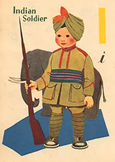 WW2 ABC, I For Indian Soldier