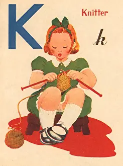Knitter: WW2 ABC, K For Knitter