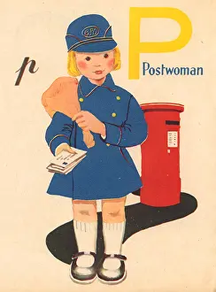 Postwoman: WW2 ABC, P For Postwoman