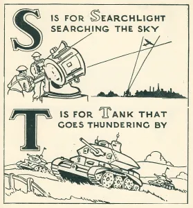 Thundering: WW2 ABC,s For Searchlight, T For Tank