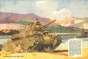 Tonne: WW2 American M1 Tank