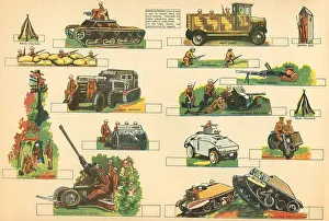 WW2 Army Cut-Outs
