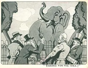 Thanking: WW2, Barrage Balloon Elephant Inspiration