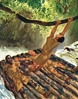 Airmans: WW2 - Big Bill Gresham The Human Rope