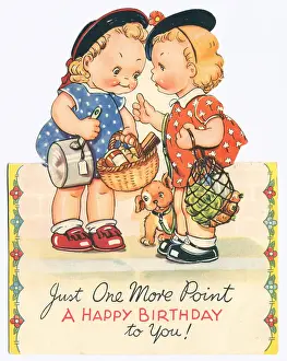 Giftware: WW2 Birthday Card, Shopping