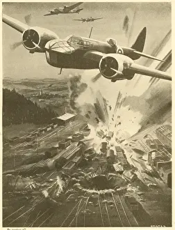 Chater: WW2 - Blenheim Bombers Attack German Railway