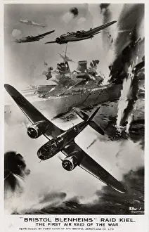 Bight: WW2 - Bristol Blenheims raid Kiel
