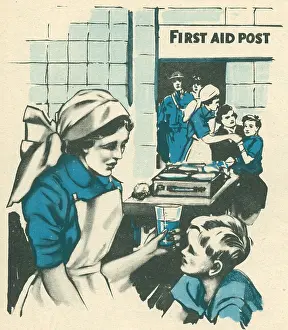 Nicolson: WW2 British First Aid Post