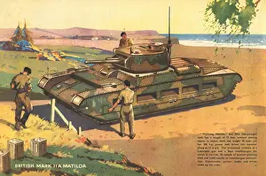 Waltzing: WW2 British Matilda Mk II Tank